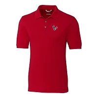 Men's Cutter & Buck Red Houston Texans Big Tall Advantage Polo