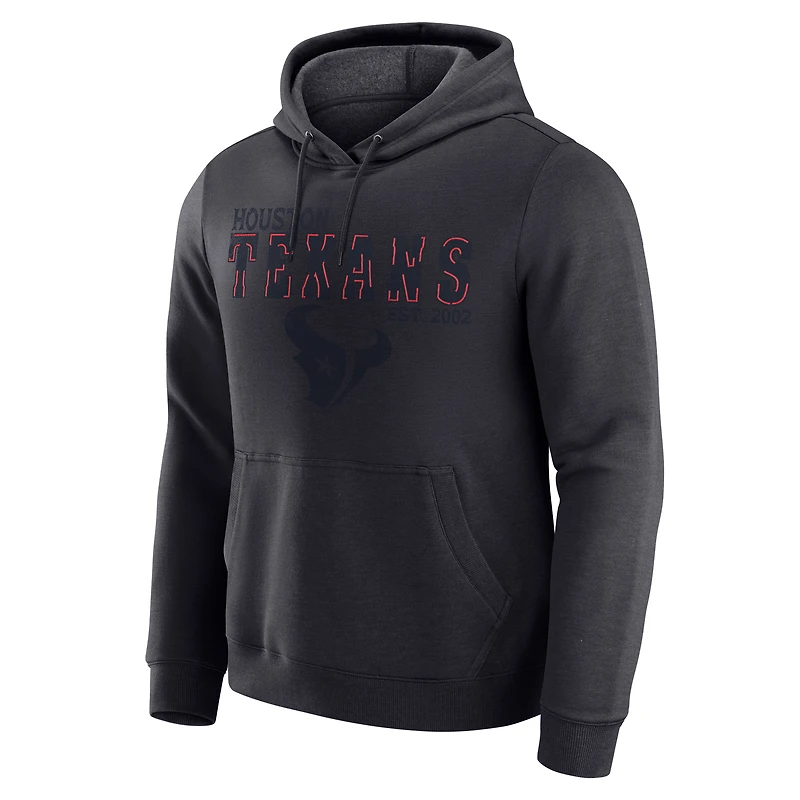 Sweat à capuche noir pour homme Darius Rucker Collection by Fanatics, Houston Texans