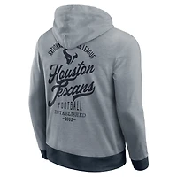 Men's Darius Rucker Collection by Fanatics Navy Houston Texans Tonal Knit Pullover Hoodie