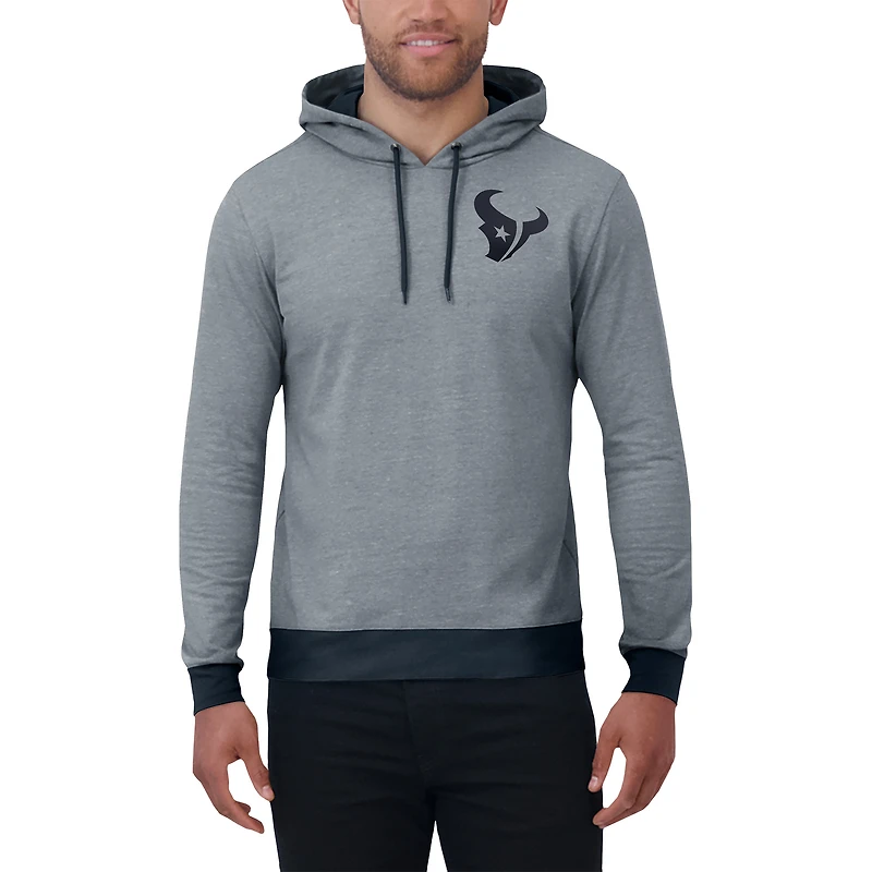 Men's Darius Rucker Collection by Fanatics Navy Houston Texans Tonal Knit Pullover Hoodie