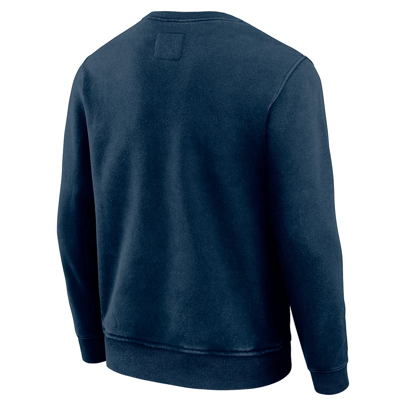 Men's Darius Rucker Collection by Fanatics Navy Houston Texans Vintage Pullover Sweatshirt