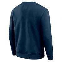 Men's Darius Rucker Collection by Fanatics Navy Houston Texans Vintage Pullover Sweatshirt