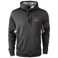Men's Dunbrooke Black Houston Texans Ranger Real Tree Camo Hoodie