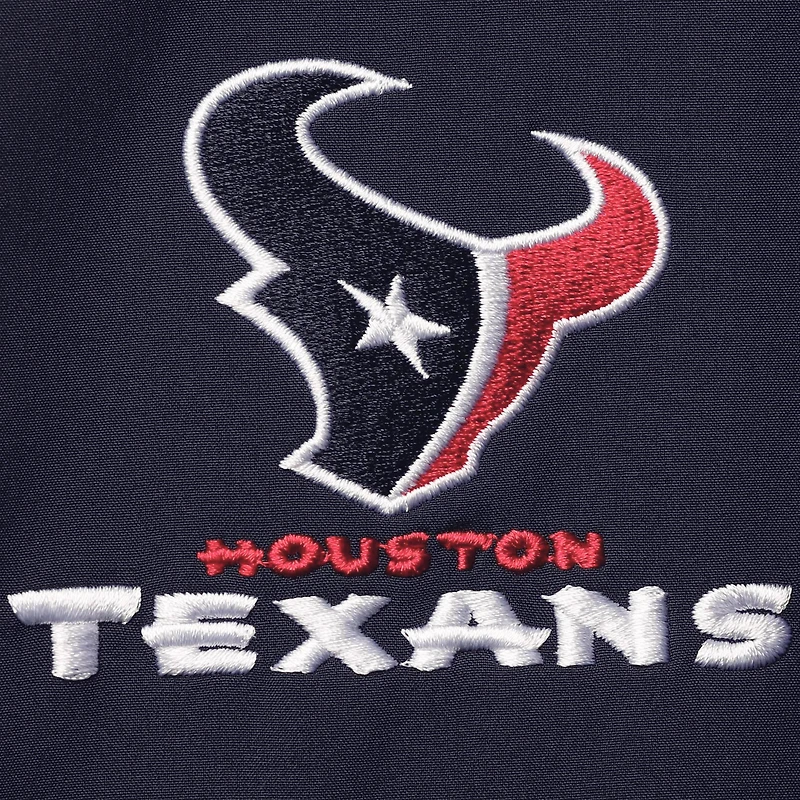 Men's Dunbrooke Navy Houston Texans Big & Tall Sonoma Softshell Full-Zip Jacket