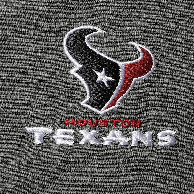Men's Dunbrooke Navy Houston Texans Circle Zephyr Softshell Full-Zip Jacket