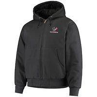 Veste à capuche en toile de coton Dakota Houston Texans pour homme Dunbrooke Navy