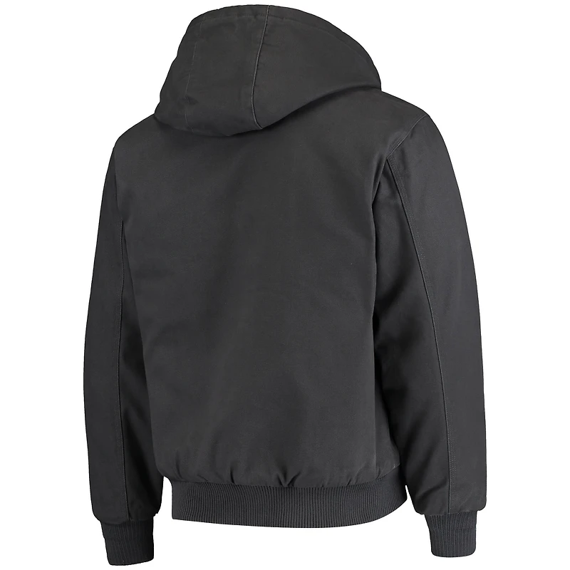 Veste à capuche en toile de coton Dakota Houston Texans pour homme Dunbrooke Navy