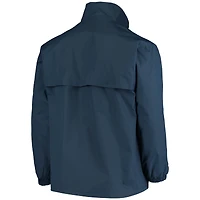 Veste homme Dunbrooke Houston Texans Triumph Fleece entièrement zippée bleu marine