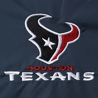 Men's Dunbrooke Navy Houston Texans Triumph Fleece Full-Zip Jacket