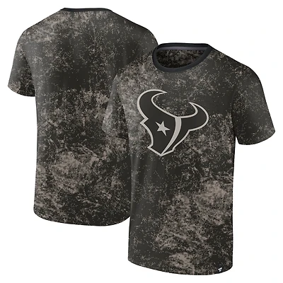 Men's Fanatics Black Houston Texans Shadow T-Shirt