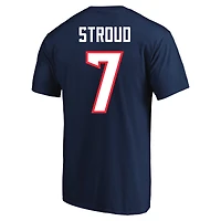 Fanatics pour hommes C.J. Stroud Navy Houston Texans Big & Tall Player Name Number T-shirt