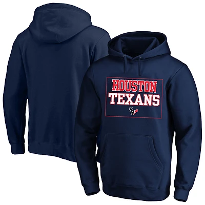 Men's Fanatics  Navy Houston Texans Big & Tall Fleece Hoodie