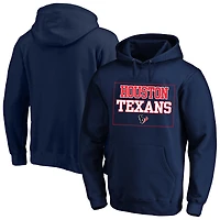 Men's Fanatics  Navy Houston Texans Big & Tall Fleece Hoodie