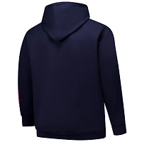 Sweat à capuche zippé manches longues et col rond pour homme Fanatics Navy Houston Texans