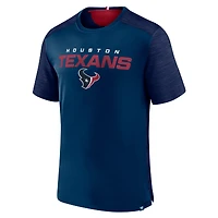 Men's Fanatics Navy Houston Texans Defender Evo T-Shirt