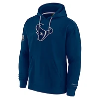 Men's Fanatics Navy Houston Texans Elements Pace Pullover Hoodie