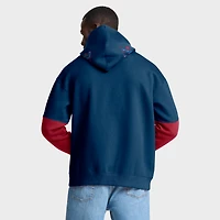 Sweat à capuche bleu marine Fanatics pour homme, motif casque des Houston Texans