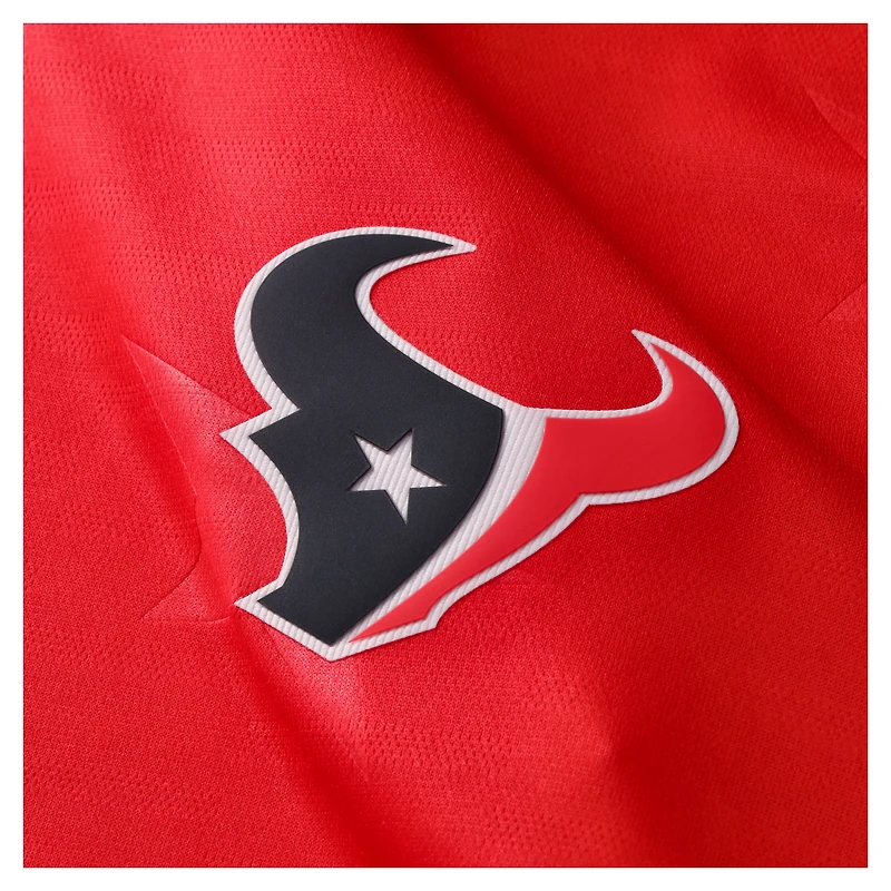 Men's Fanatics Navy Houston Texans NFL Football x V-Neck Fan Top