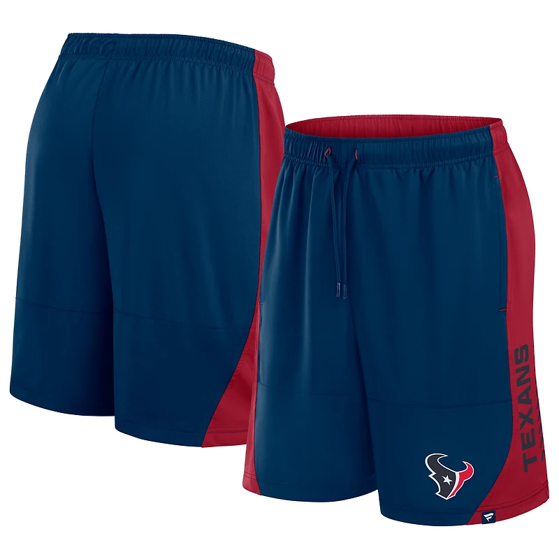 Short No Defense bleu marine pour homme de la collection Fanatics des Houston Texans