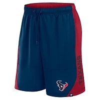 Short No Defense bleu marine pour homme de la collection Fanatics des Houston Texans