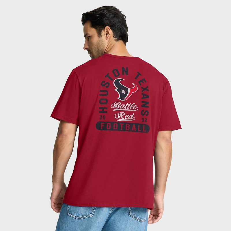 T-shirt rouge pour homme Fanatics des Houston Texans Fluid Motion Legacy