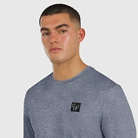T-shirt à manches longues pour homme J. Palmer bleu marine des Houston Texans