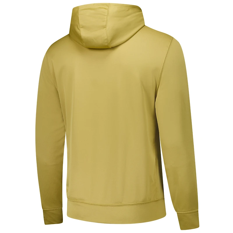 Men's Khaki Houston Texans Top Ranked Pullover Hoodie