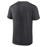 T-shirt homme en coton anthracite avec logo Houston Texans et arche de la victoire