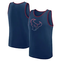Débardeur bleu marine à logo athlétique pour homme des Houston Texans, succès inégalé