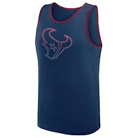 Débardeur bleu marine à logo athlétique pour homme des Houston Texans, succès inégalé