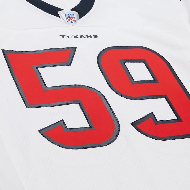 Maillot réplique blanc Mitchell & Ness DeMeco Ryans des Houston Texans 2006 Legacy pour homme