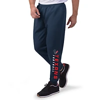 Men's MSX by Michael Strahan Navy Houston Texans Jogger Pants
