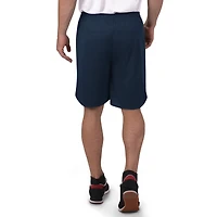 Short en maille bleu marine Houston Texans MSX by Michael Strahan pour homme