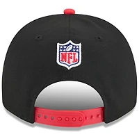 Casquette snapback New Era 9FIFTY noire/rouge pour homme, Houston Texans, draft NFL 2025