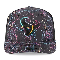 Casquette ajustable NFL Crucial Catch 9SEVENTY noire New Era pour homme, Houston Texans 2025