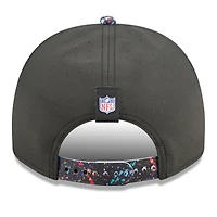 Casquette snapback 9FIFTY noire New Era Houston Texans 2025 NFL Crucial Catch pour homme