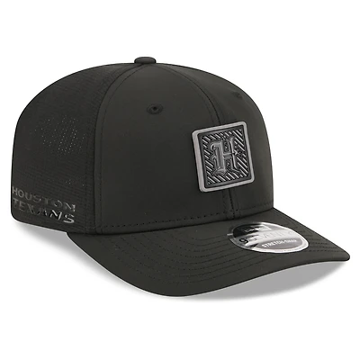 Men's New Era Black Houston Texans 2026 NFL Training Camp 9SEVENTY Adjustable Hat