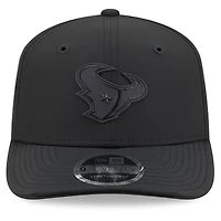 Casquette ajustable New Era noire Houston Texans 2026 Sideline 9SEVENTY pour homme