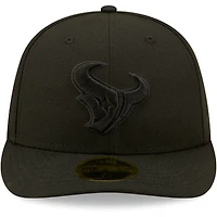 Casquette ajustée 59FIFTY II New Era Houston Texans noir sur pour homme