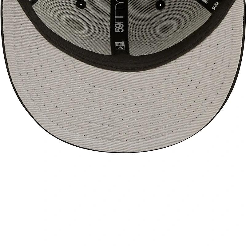 Casquette ajustée 59FIFTY II New Era Houston Texans noir sur pour homme