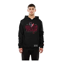 Sweat à capuche authentique New Era noir pour homme, Houston Texans, édition spéciale locale.