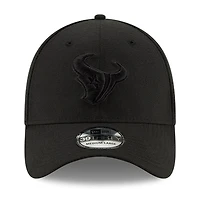 Men's New Era Black Houston Texans Logo 39THIRTY Flex Hat