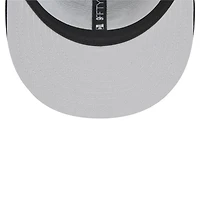 Casquette à visière noire New Era 9FIFTY pour homme des Houston Texans