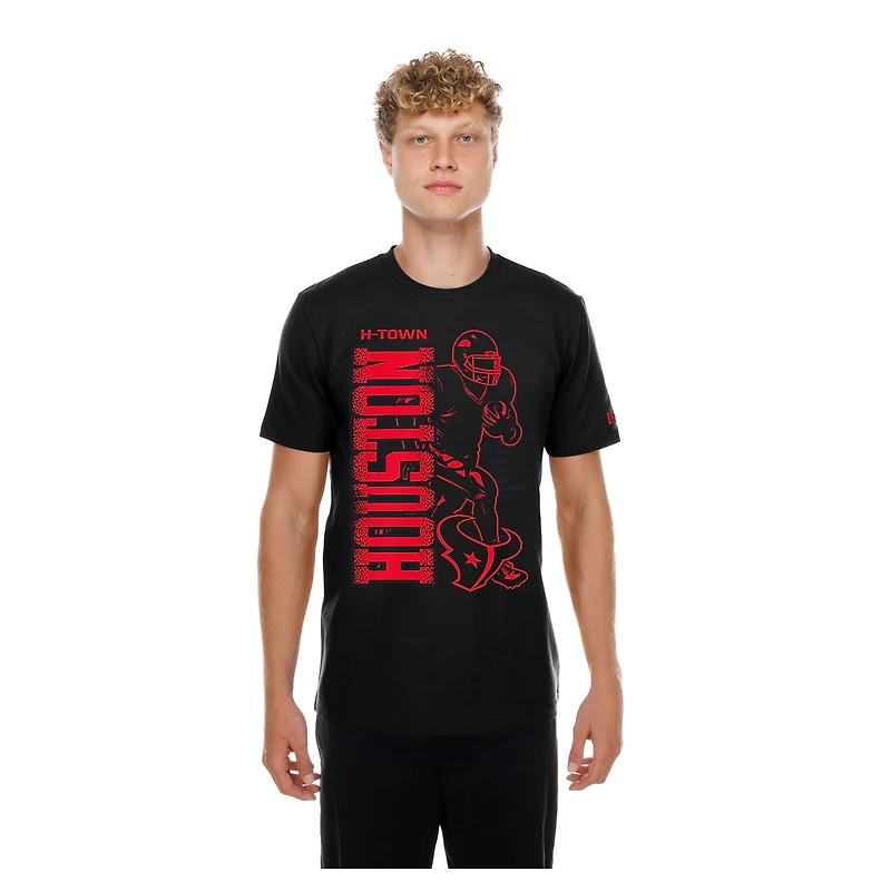 Men's New Era Black Houston Texans Training Camp T-Shirt
