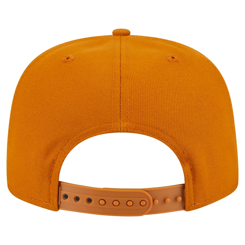 Casquette snapback A-Frame 9FIFTY marron New Era pour homme, Houston Texans, color pack