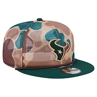 Men's New Era Camo Houston Texans Duck Camo 9FIFTY Snapback Hat