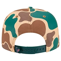 Casquette snapback New Era 19TWENTY pour homme, motif camouflage Houston Texans Duck Rope