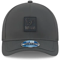 Men's New Era Charcoal Houston Texans 2025 Sideline Cold Weather 9FORTY M-Crown Adjustable Hat