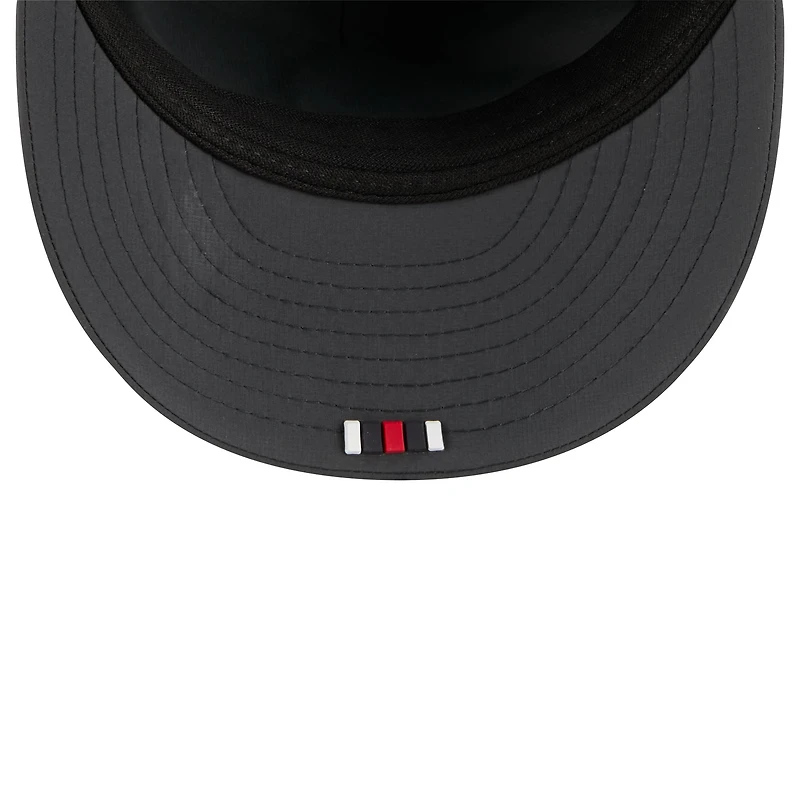 Men's New Era Charcoal Houston Texans 2025 Sideline Cold Weather Retro Crown 59FIFTY Fitted Hat