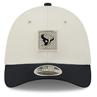Men's New Era Cream/Navy Houston Texans 2026 NFL Training Camp 39THIRTY Flex Hat